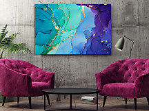 Luxusný obraz so zlatou